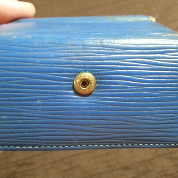 Vintage LV Louis Vuitton Epe Leather Key Holder Case Unisex Women's Men's - Picture 16 of 16